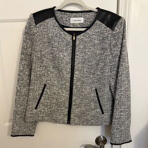 Calvin Klein tweed jacket, Size 14